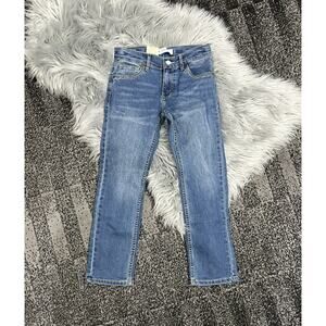 Levi's 511 Slim Fit Stretch Denim Jeans Boy's 8 Reg 24x22 Adj Waist Med Wash‎